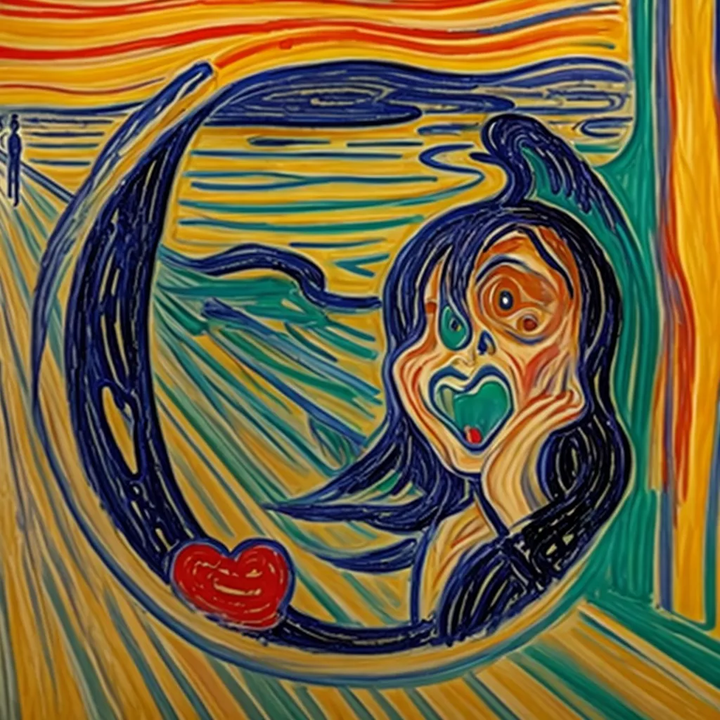 1893 - The Scream - Edvard Munch 